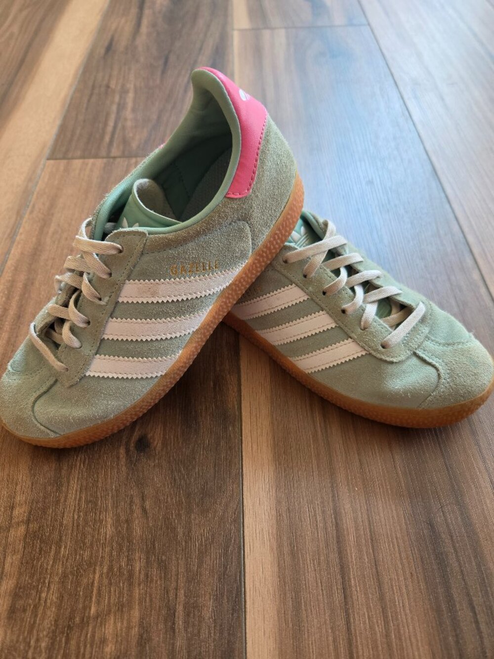 Adidas Gazelle mint size 3